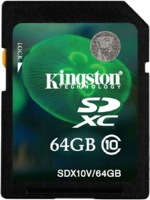 Карта пам'яті Kingston SDXC Class 10 64 ГБ