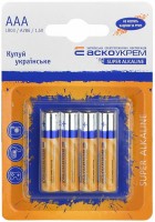Zdjęcia - Bateria / akumulator ASKO-UKREM Super Alkaline  4xAAA