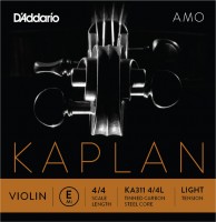 Struny DAddario Kaplan Amo Single E Violin String 4/4 Light 