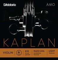Струни DAddario Kaplan Amo Single A Violin String 4/4 Light 