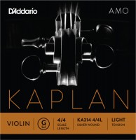 Struny DAddario Kaplan Amo Single G Violin String 4/4 Light 