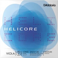 Струни DAddario Helicore Single D Viola Long Scale Medium 