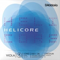 Фото - Струни DAddario Helicore Single A Viola Long Scale Medium 