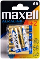 Zdjęcia - Bateria / akumulator Maxell Alkaline  6xAA