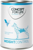 Karm dla psów Concept for Life Veterinary Diet Dog Canned Weight Control 6 szt.