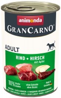 Zdjęcia - Karm dla psów Animonda GranCarno Original Adult Beef/Deer/Apple 18 szt.