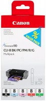 Zdjęcia - Wkład drukujący Canon CLI-8 BK/PC/PM/R/G 0620B027 