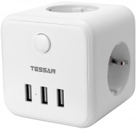 Мережевий фільтр / подовжувач Tessan TS-301-DE 