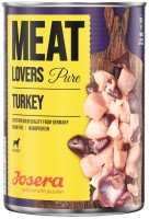 Karm dla psów Josera Meat Lovers Pure Turkey 12 szt. 0.4 kg