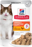 Корм для кішок Hills SP Adult 1+ Perfect Digestion Chicken Pouch  48 pcs
