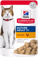 Karma dla kotów Hills SP Adult 7+ Chicken Pouch  12 pcs