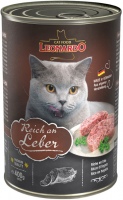 Корм для кішок Leonardo Adult Canned with Liver  400 g 6 pcs