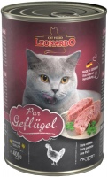 Karma dla kotów Leonardo Adult Canned with Poultry  400 g 24 pcs