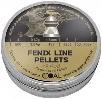 Фото - Кулі й патрони Coal Fenix Line 4.5 mm 0.62 g 500 pcs 