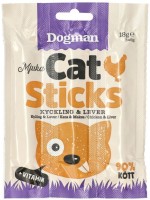 Karma dla kotów Dogman Sticks with Chicken Liver 18 g 
