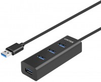 Кардридер / USB-хаб Unitek 4 Ports Powered USB 3.0 Hub 