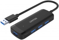 Zdjęcia - Czytnik kart pamięci / hub USB Unitek uHUB Q4 4 Ports Powered USB 3.0 Hub 