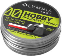Pocisk i nabój Olympia Shot Hobby Point 4.5 mm 0.61 g 500 pcs 