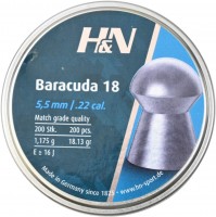 Zdjęcia - Pocisk i nabój Haendler & Natermann Baracuda 18 5.5 mm 1.175 g 200 pcs 