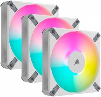 Фото - Система охолодження Corsair iCUE AF120 RGB ELITE White Triple Fan Kit 