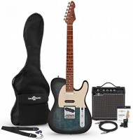 Електрогітара / бас-гітара Gear4music Knoxville Select Electric Guitar SSS Amp Pack 