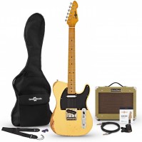 Електрогітара / бас-гітара Gear4music Knoxville Select Legacy Guitar Amp Pack 