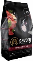 Корм для собак Savory Small Breed Rich in Fresh Turkey/Lamb 8 кг
