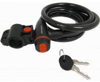 Велозамок / блокатор Dunlop Spiral Cable Lock 12x1800 