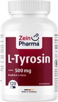 Фото - Амінокислоти ZeinPharma L-Tyrosin 500 mg 120 cap 