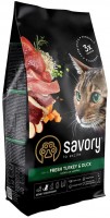 Фото - Корм для кішок Savory Adult Cat Gourmand Fresh Turkey/Duck  2 kg