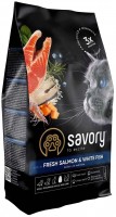 Karma dla kotów Savory Adult Cat Gourmand Fresh Salmon/White Fish  400 g