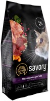 Фото - Корм для кішок Savory Adult Cat Steril Fresh Lamb/Chicken  2 kg