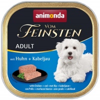 Фото - Корм для собак Animonda Vom Feinsten Adult Chicken/Cod 150 g 1 шт
