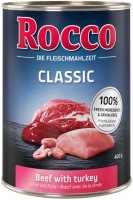 Karm dla psów Rocco Classic Canned Beef/Turkey 1 szt.