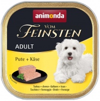 Karm dla psów Animonda Vom Feinsten Adult Turkey/Cheese 150 g 1 szt.
