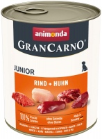 Zdjęcia - Karm dla psów Animonda GranCarno Original Junior Beef/Chicken 0.8 kg