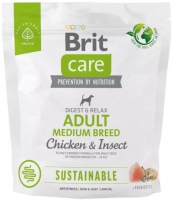 Корм для собак Brit Care Adult Medium Chicken/Insect 1 кг