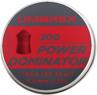 Кулі й патрони Umarex Power Dominator 5.5 mm 1.64 g 200 pcs 