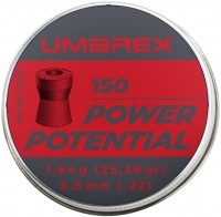 Zdjęcia - Pocisk i nabój Umarex Power Potential 5.5 mm 1.64 g 150 pcs 