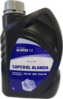 Фото - Моторне мастило Lotos Superol Alanda 15W-40 1 л