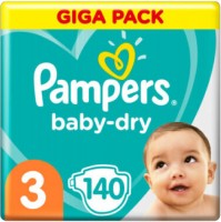 Zdjęcia - Pielucha Pampers Active Baby-Dry 3 / 140 pcs 