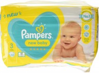 Zdjęcia - Pielucha Pampers New Baby 3 / 42 pcs 