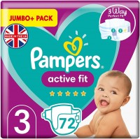 Фото - Підгузки Pampers Active Fit 3 / 72 pcs 