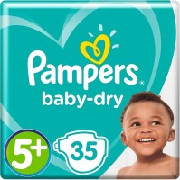 Фото - Підгузки Pampers Active Baby-Dry 5 Plus / 35 pcs 