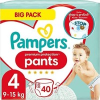 Фото - Підгузки Pampers Premium Protection Pants 4 / 40 pcs 