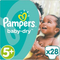 Фото - Підгузки Pampers Active Baby-Dry 5 Plus / 28 pcs 