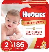 Zdjęcia - Pielucha Huggies Little Snugglers 2 / 186 pcs 