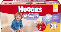 Zdjęcia - Pielucha Huggies Little Movers 6 / 84 pcs 
