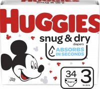 Фото - Підгузки Huggies Snug and Dry 3 / 34 pcs 