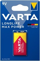 Акумулятор / батарейка Varta Longlife Max Power 1xKrona 
